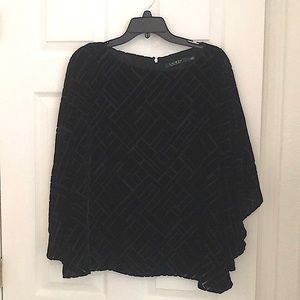 Velvet burnout dressy top